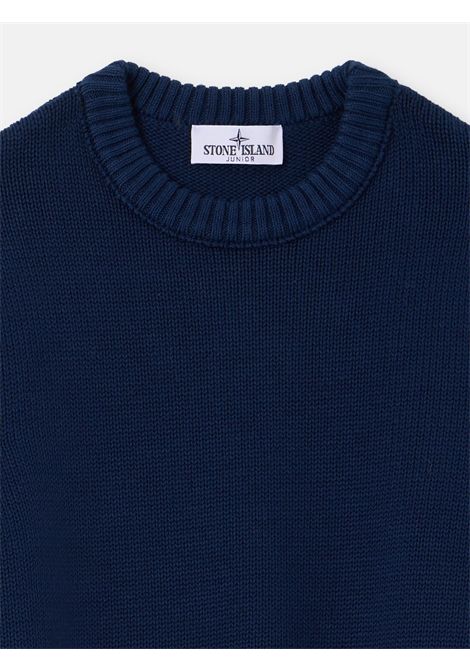 Pull a coste con logo STONE ISLAND KIDS | K2S165100019 S01A2V0020